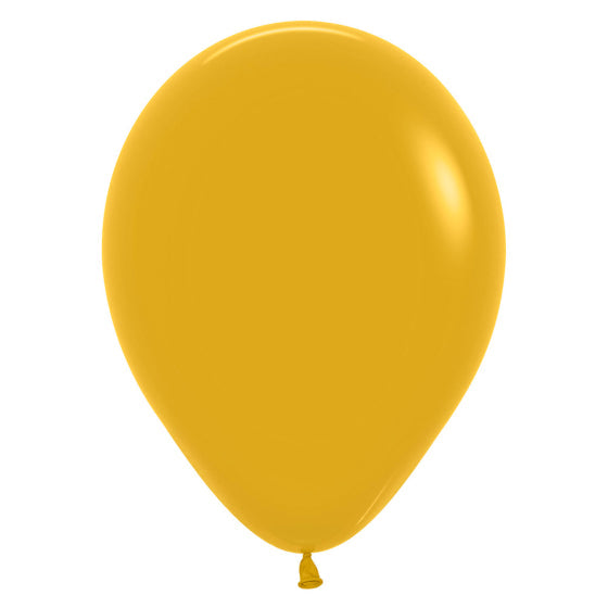 Fashion Mustard 30cm/12" 25 Pack Sempertex