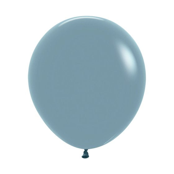 Pastel Dusk Blue Balloon 45cm/18" 6 Pack Sempertex