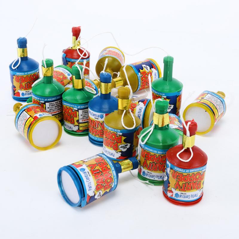 Party Poppers 18pk Kids party Favour