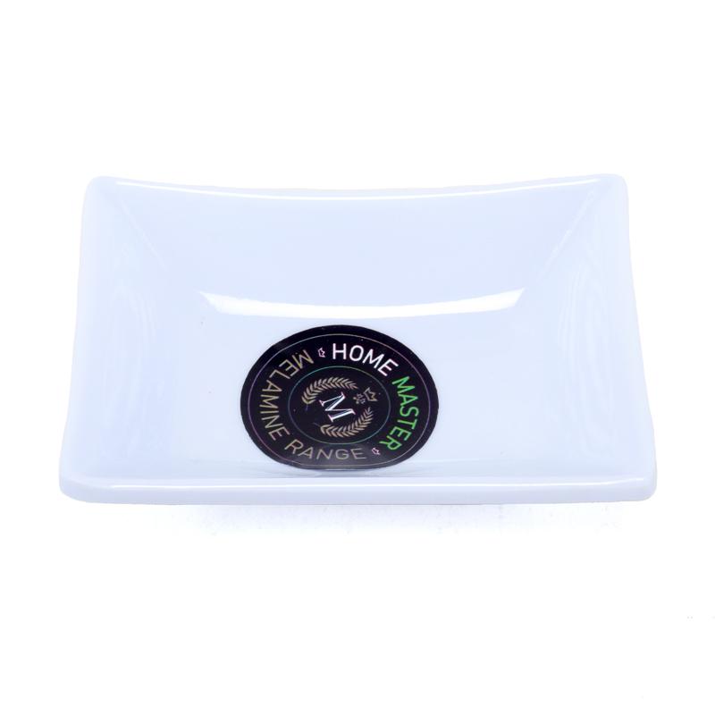 Melamine Sauce Dish Rectangular 8.5cm x 6cm x 2.5cm - White