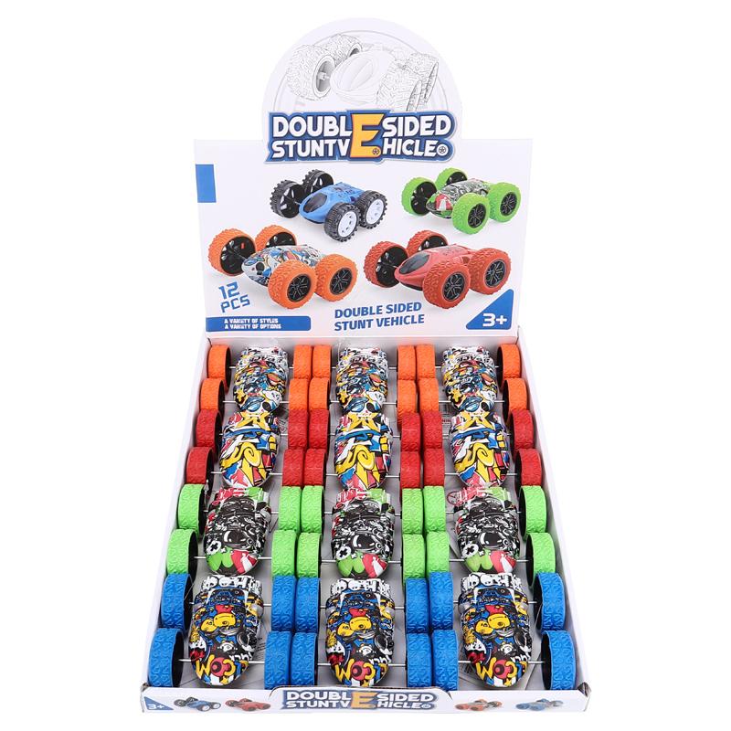 Friction Stunt Car - 4 Assorted Colours 1pc