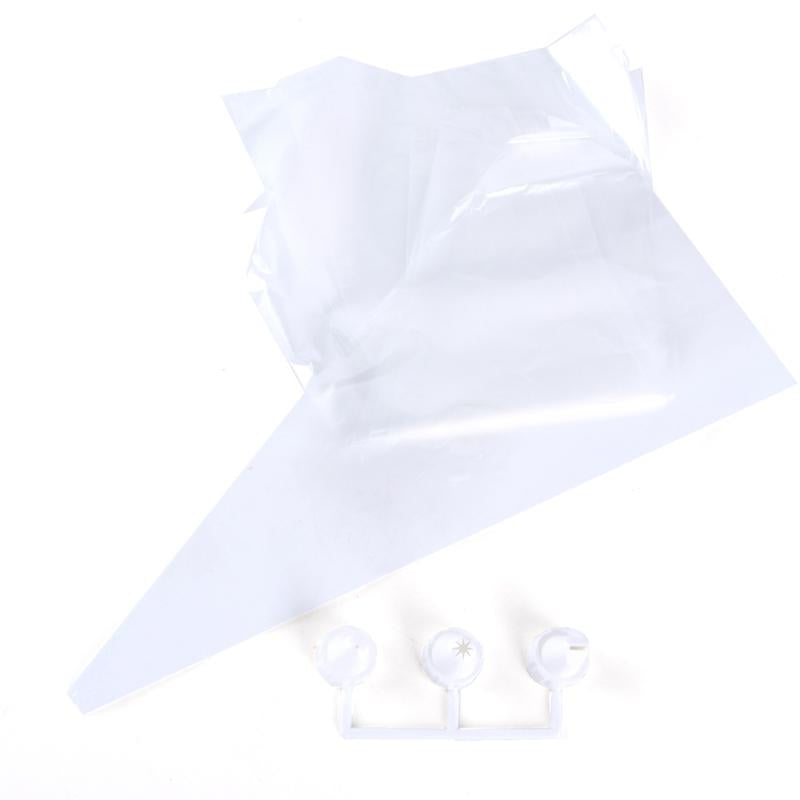 Kitchen Consumables Piping & Decorating Set 23pc - Includes 3 Styling Tips & 20 Bags