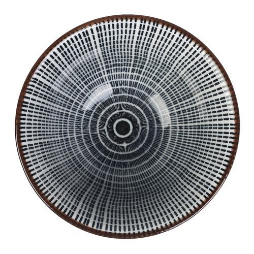 MOROCCAN DECO CERAMIC SERVING BOWL 8.5CM 12 ASSTD 1pc