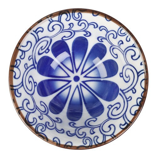 MOROCCAN DECO CERAMIC SERVING BOWL 8.5CM 12 ASSTD 1pc