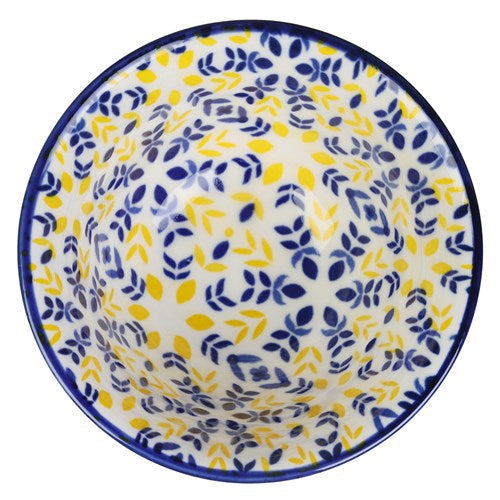 MOROCCAN DECO CERAMIC SERVING BOWL 8.5CM 12 ASSTD 1pc