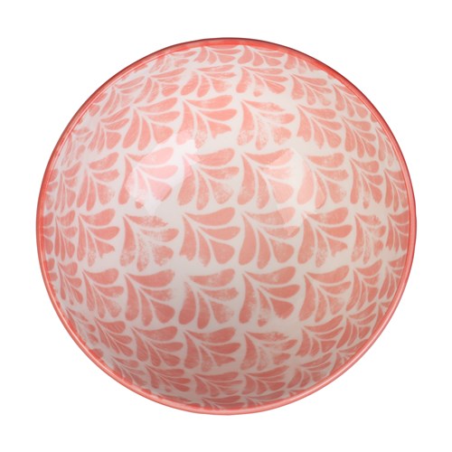 MOROCCAN DECO CERAMIC RICE BOWL 11.5X6CM 12 ASSTD 1pc