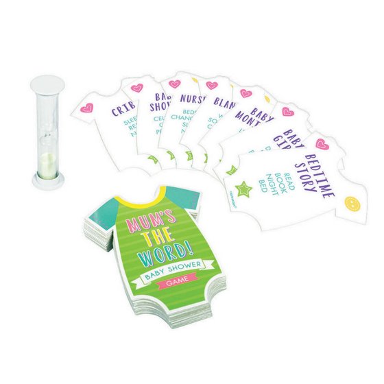Baby shower Game Mum's word