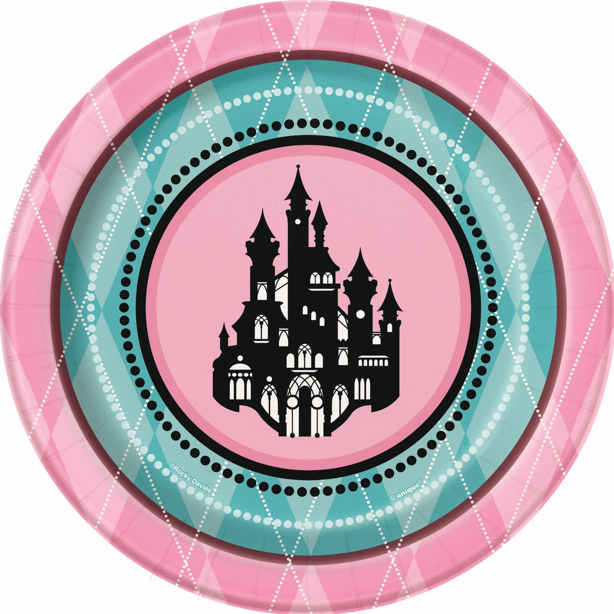 FAIRYTALE PRINCESS 18CM (7") PLATES 8pk