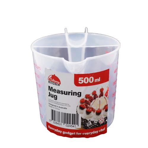 Measure Jug Plastic 500ml 1pc