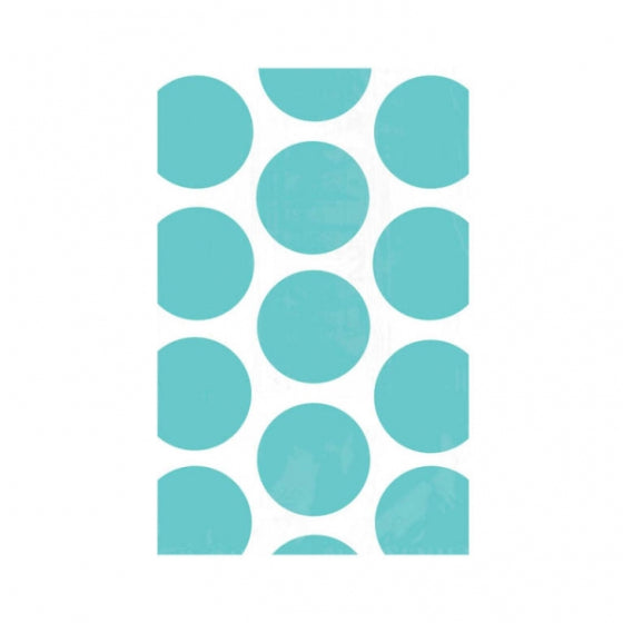 PAPER BAG POLKA DOT ROBIN'S EGG BLUE 10pk