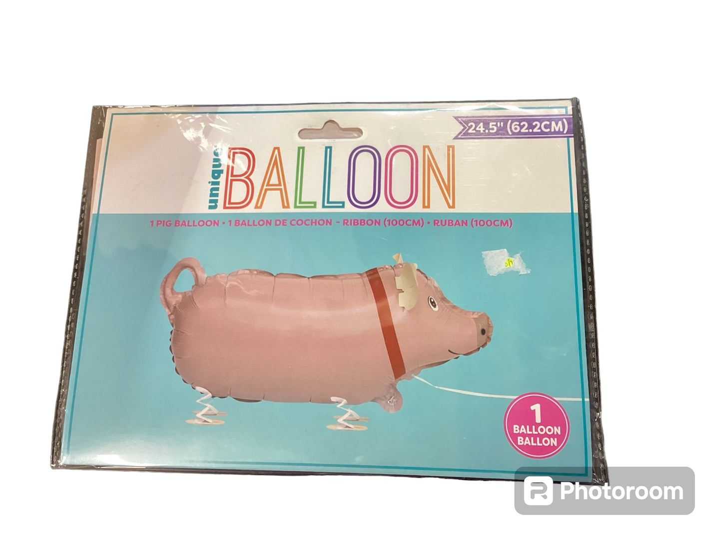 Walking Pig Balloon 62.2 cm