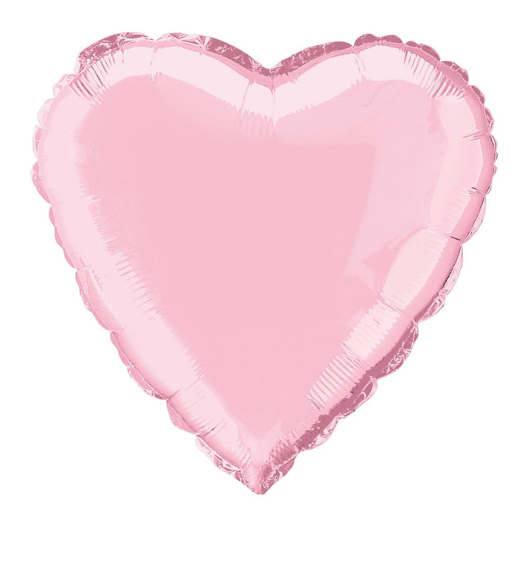 PASTEL PINK HEART 45CM (18") FOIL BALLOON 1pc