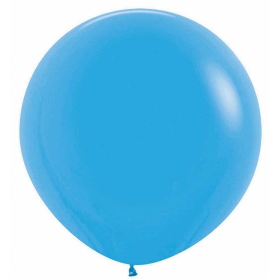 SEMPERTEX 60CM FASHION BLUE LATEX BALLOON, 3PK