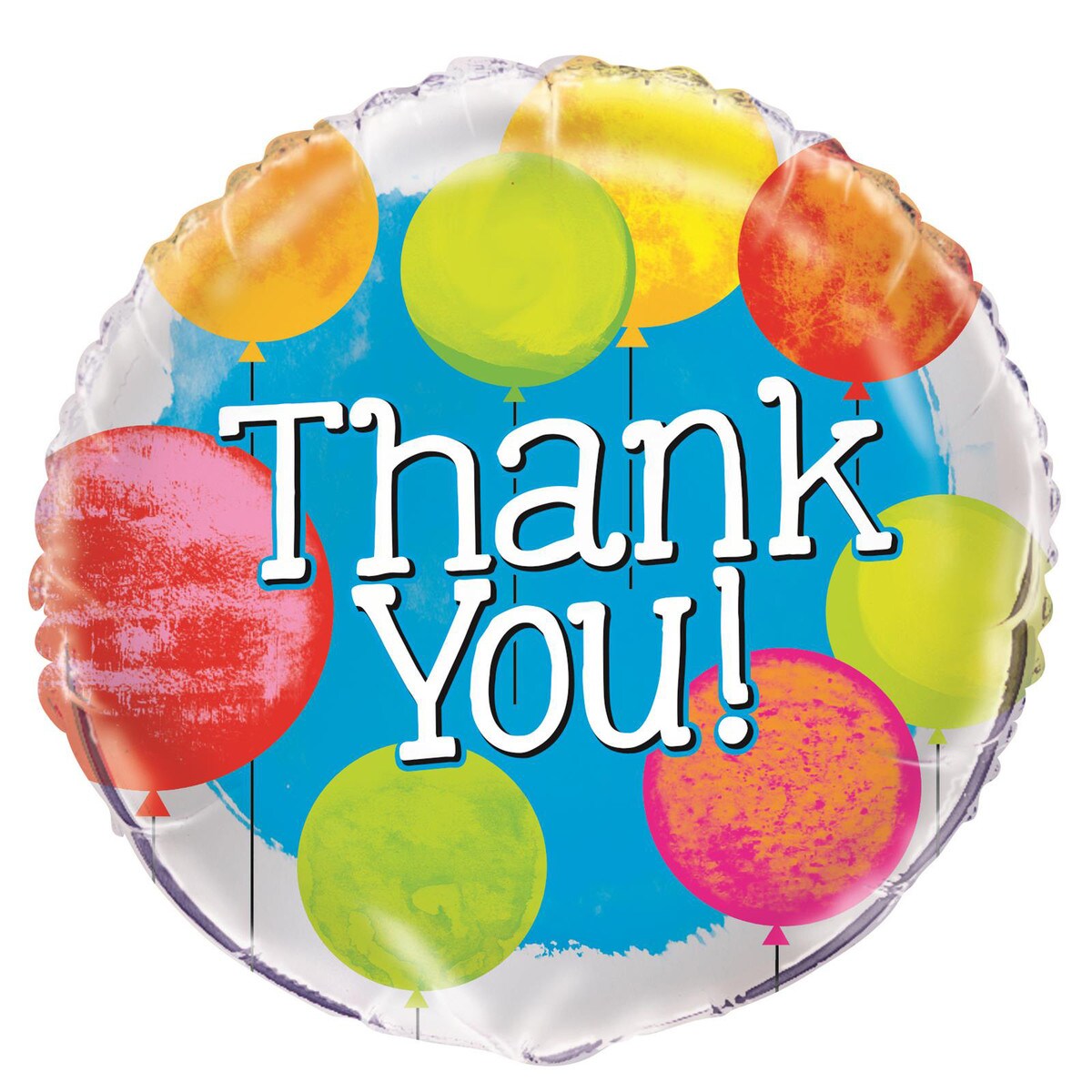 Bright thank You 45cm (18") Foil Balloon 1pc