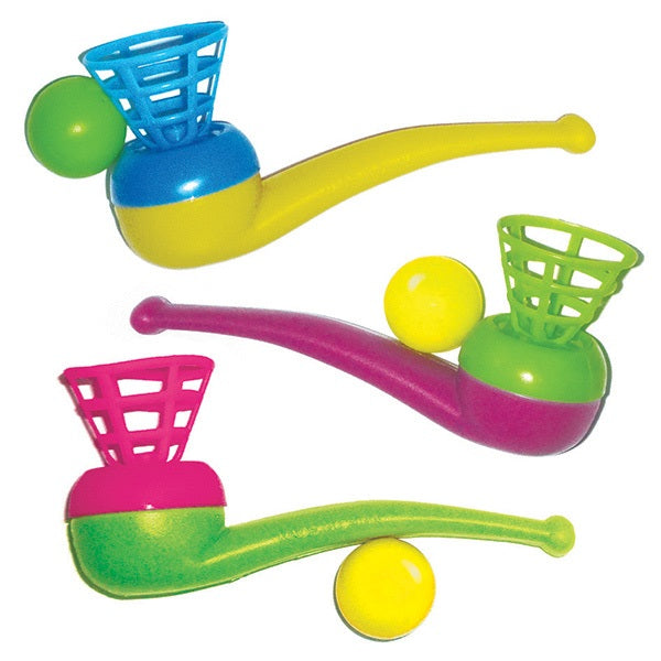 PIPE BLOWING BALLS Party Favour 3pcs