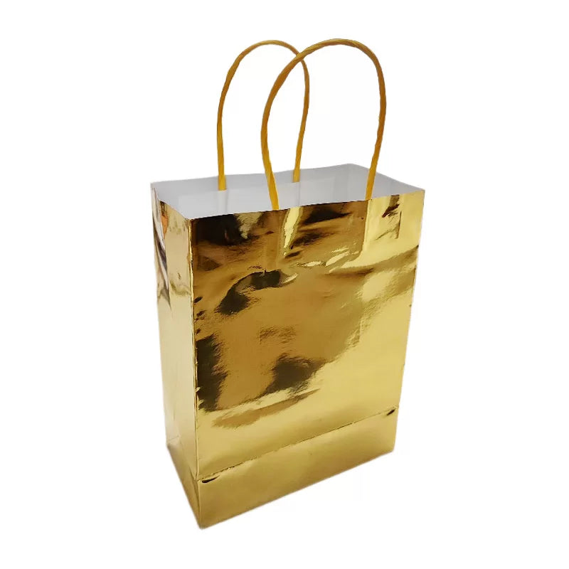 PAPER BAG – GOLD 4PK