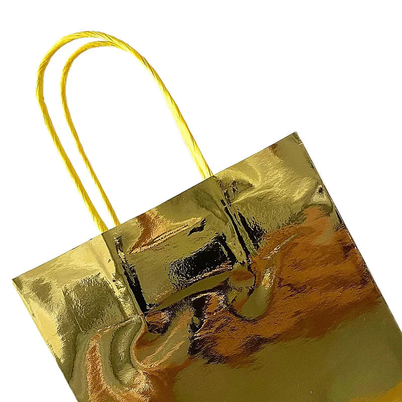 PAPER BAG – GOLD 4PK