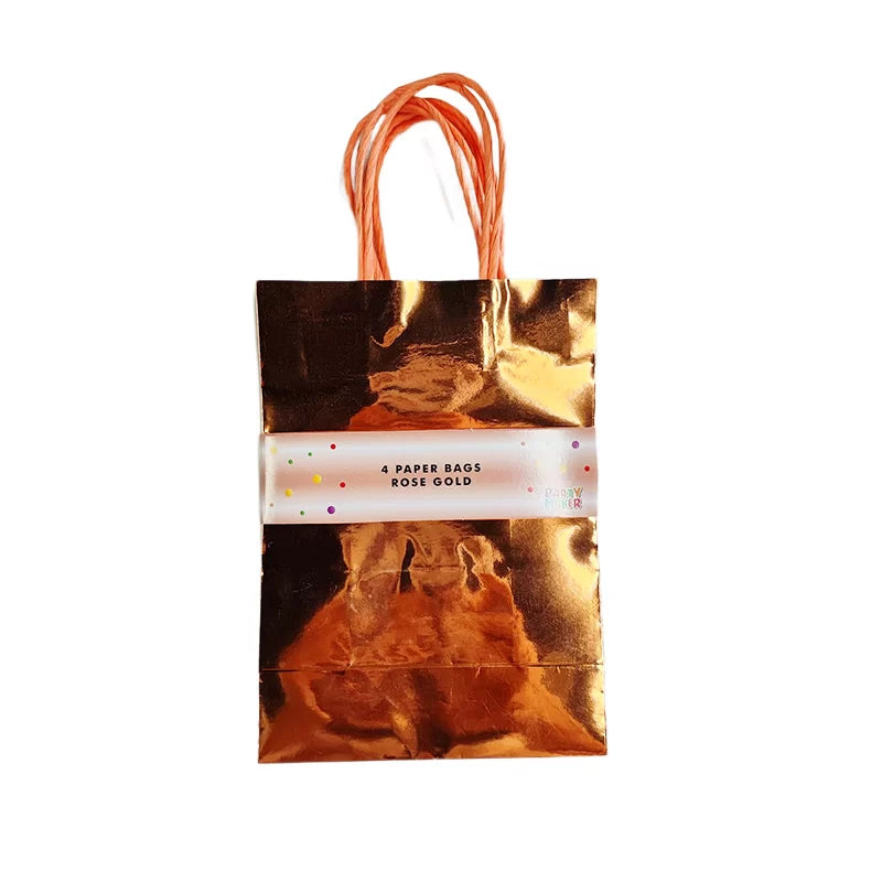 PAPER BAG – ROSE GOLD 4PK