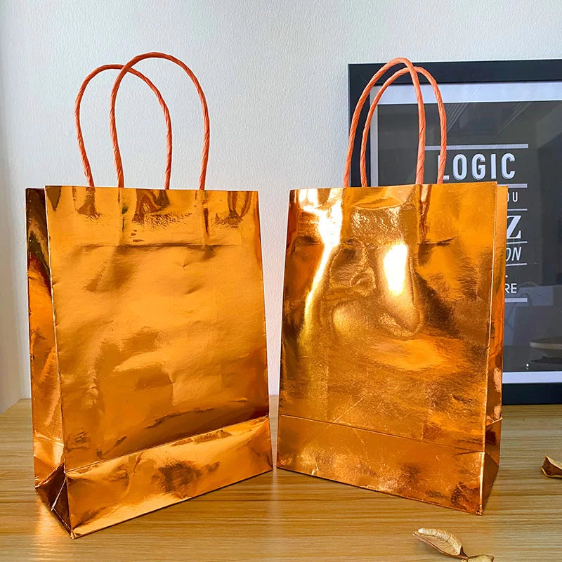 PAPER BAG – ROSE GOLD 4PK
