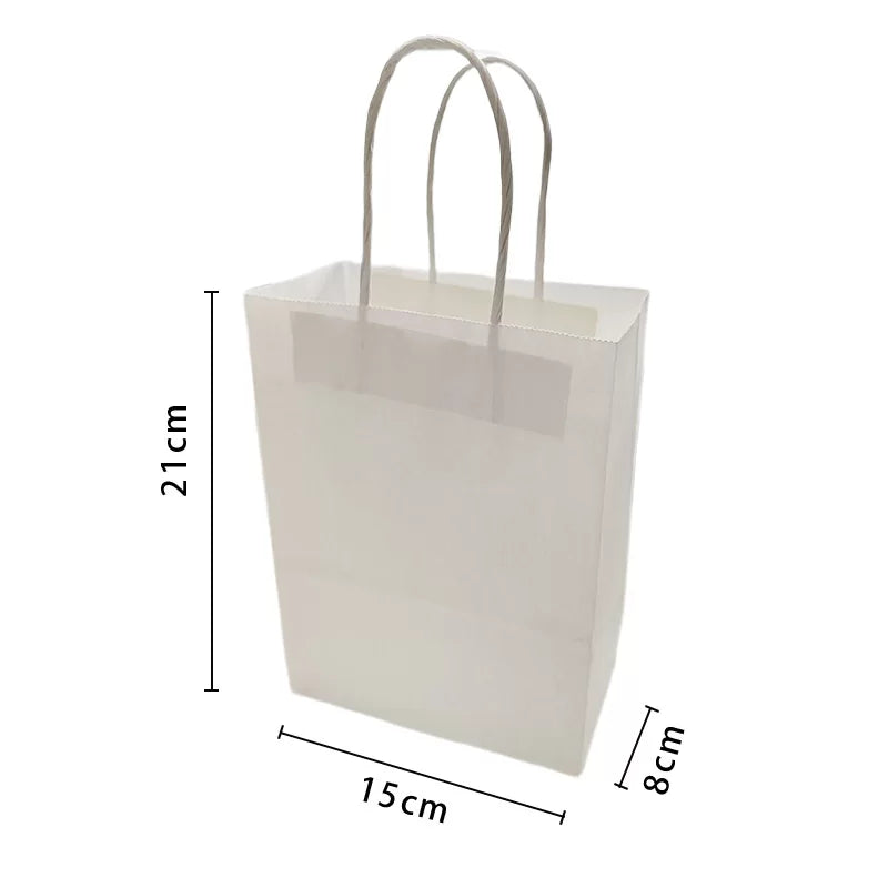 PAPER BAG – WHITE 4PK