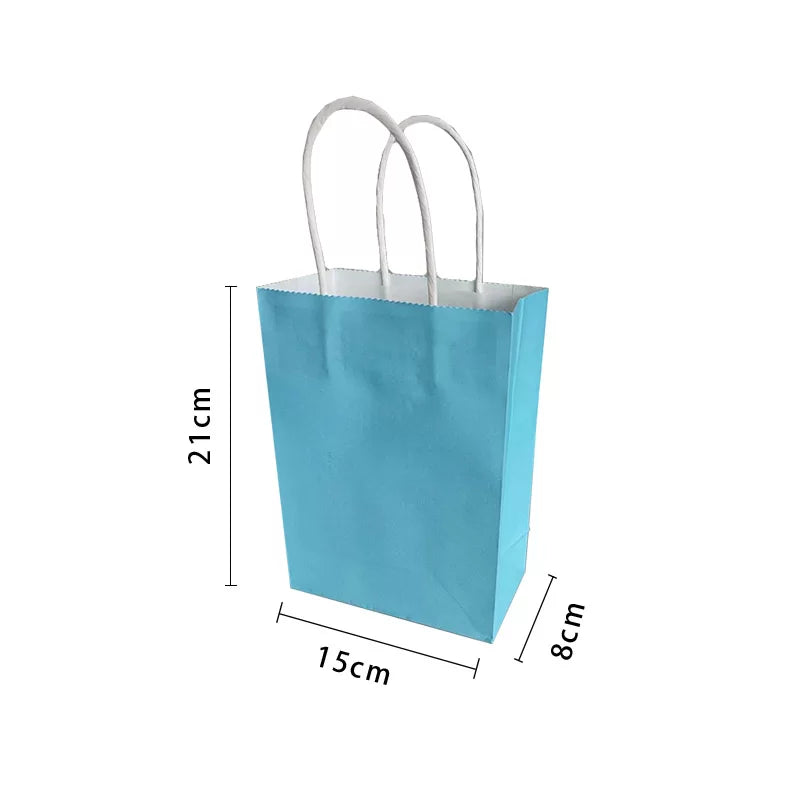 Paper Gift Bags – BLUE 4PK