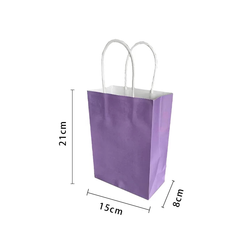 Paper Bags – Purple 4PK