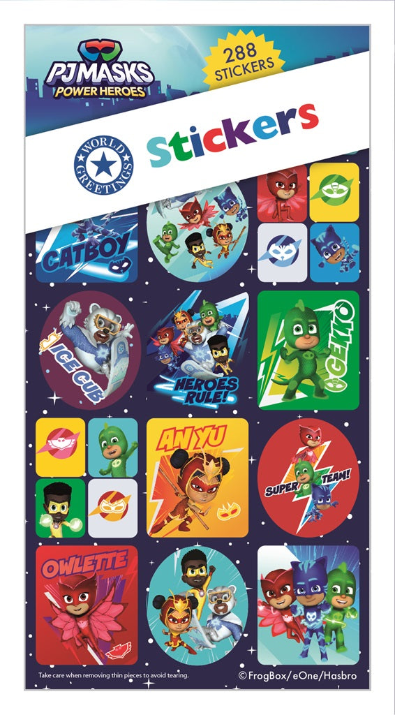 PJ Mask Party Sticker book 288 pcs