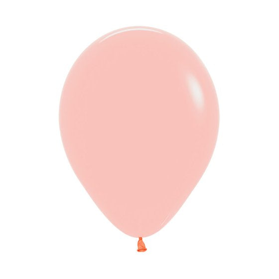 SEMPERTEX 12CM PASTEL MATTE MELON Latex Balloon, 50PK