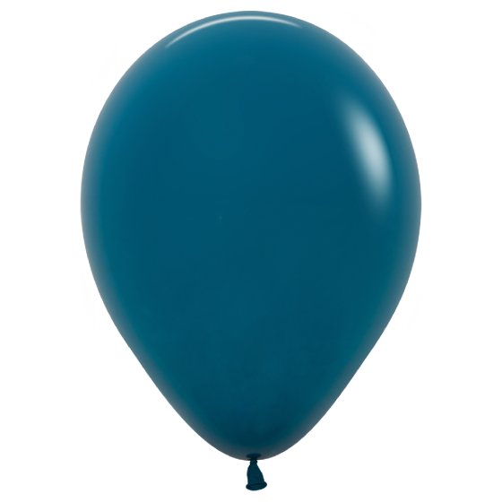 SEMPERTEX 30CM FASHION DEEP TEAL LATEX BALLOONS 035, 100PK