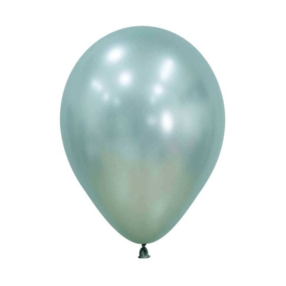 Sempertex 30cm Silk Cool Mint Latex Balloons 826, 25PK