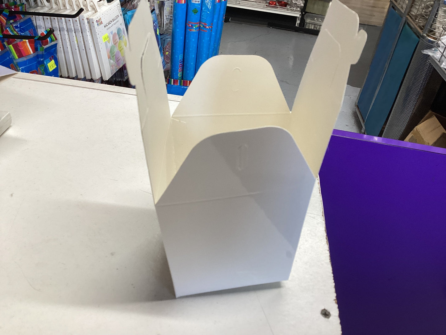 Large White Takeaway Box 10 pcs