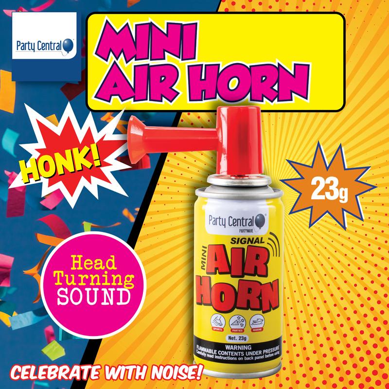 Air Horn Mini - 23g/100ml NIS Packaging & Party Supply