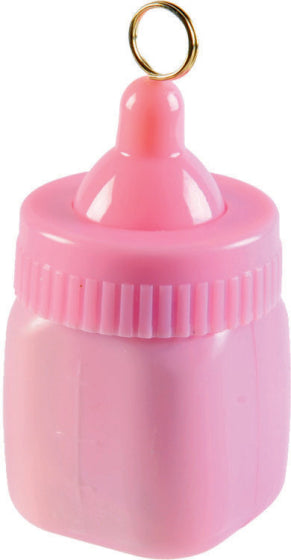 BABY BOTTLE PINK BALLOON WEIGHT 1Pc NIS Packaging & Party Supply