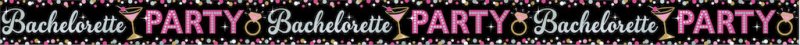 BACHELORETTE PARTY FOIL BANNER NIS Packaging & Party Supply