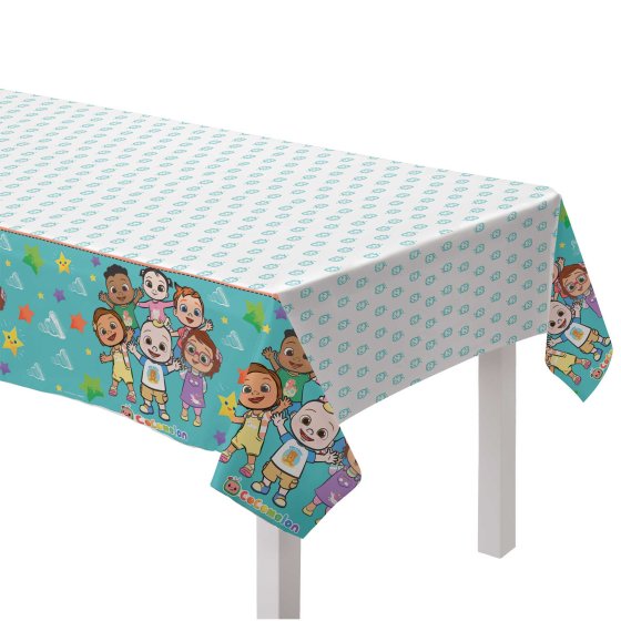 COCOMELON Paper Tablecober 1pc 137cm x 243cm NIS Packaging & Party Supply