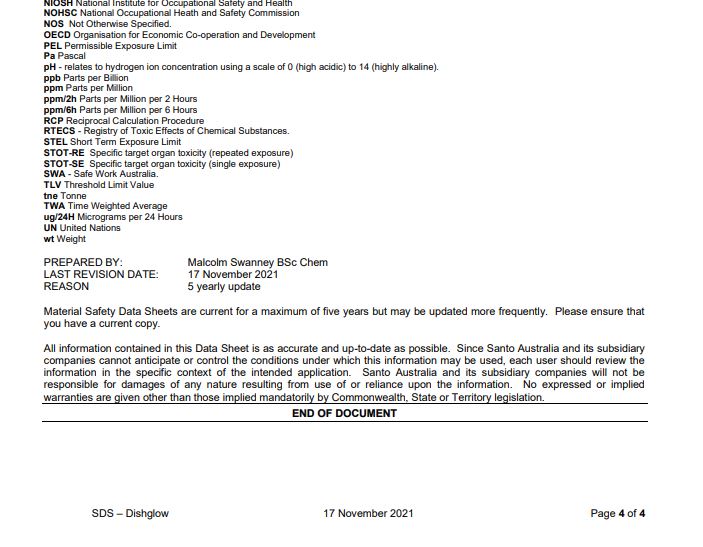 DISHWASHING LIQUID HAND 20 LTR NIS Packaging & Party Supply