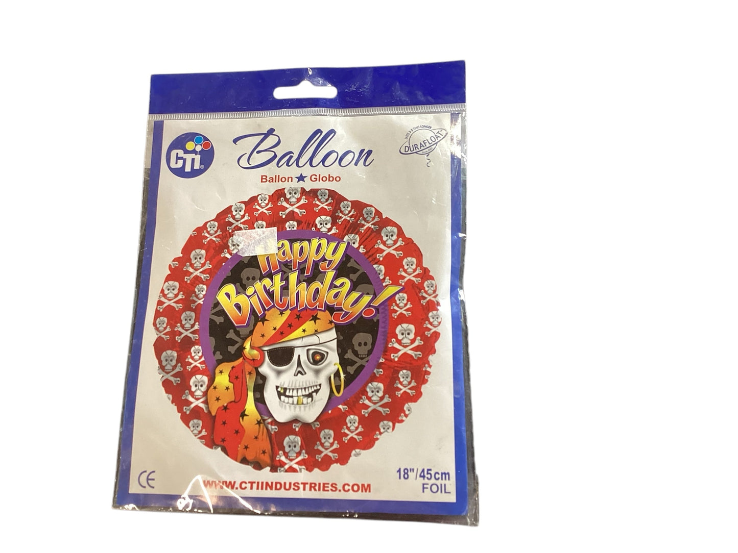 Happy birthday balloon 45cm