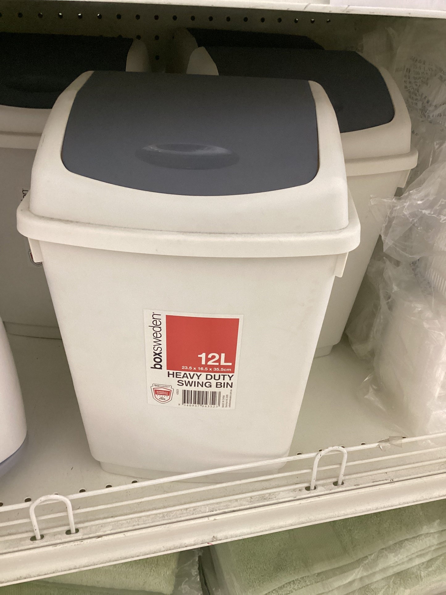 Swing Bin 12 Ltr