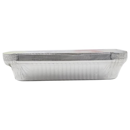 FOIL TRAY W/ LID 32X26X5.5CM 10PK NIS Packaging & Party Supply