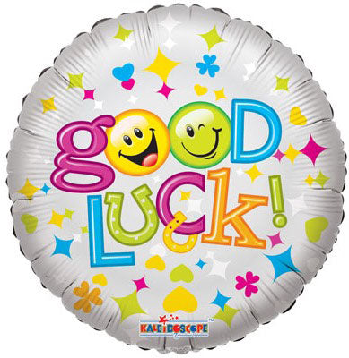 Buy FOILBAL18" GOOD LUCK SMILES at NIS Packaging & Party Supply Brisbane, Logan, Gold Coast, Sydney, Melbourne, Australia
