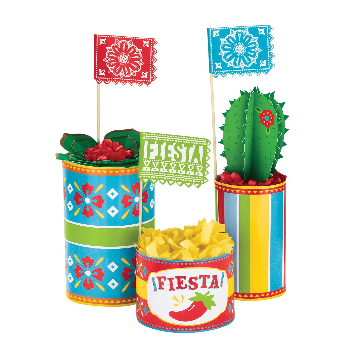 Fiesta Centrepiece Decorating Kit NIS Packaging & Party Supply