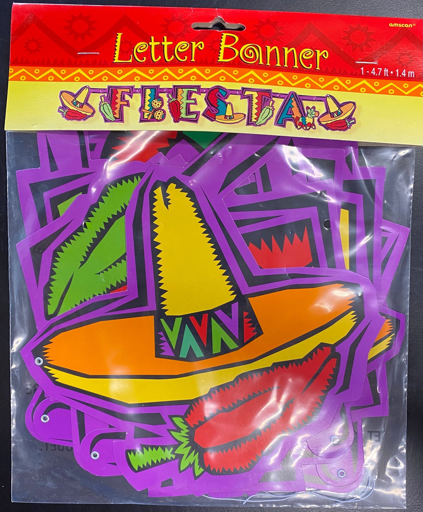 Fiesta Letter Banner 1.4m 1pc