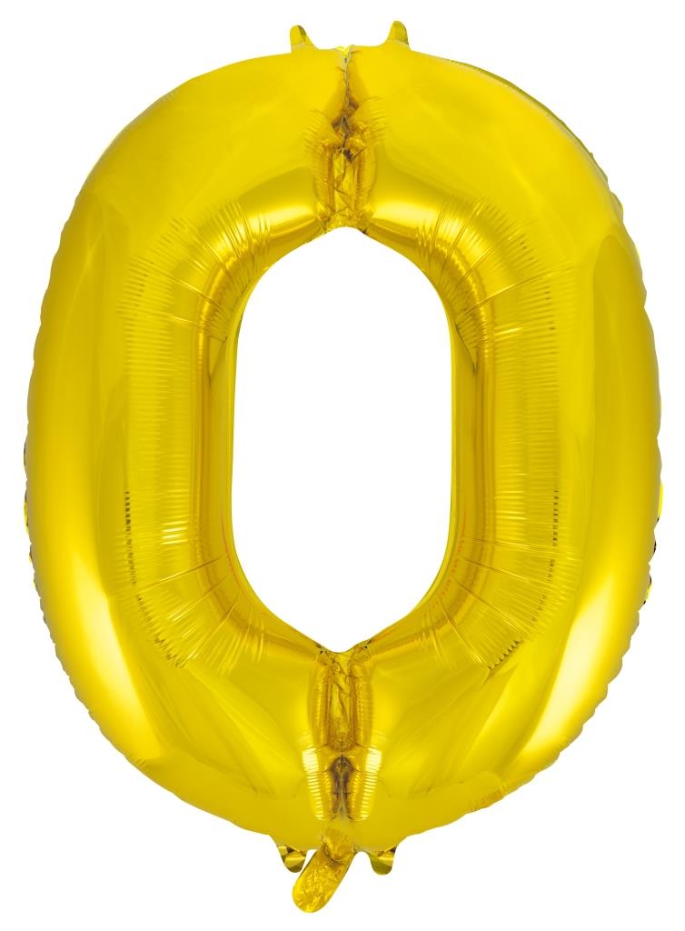 Buy Gold Foil Balloon Number #0 (34inch) at NIS Packaging & Party Supply Brisbane, Logan, Gold Coast, Sydney, Melbourne, Australia
