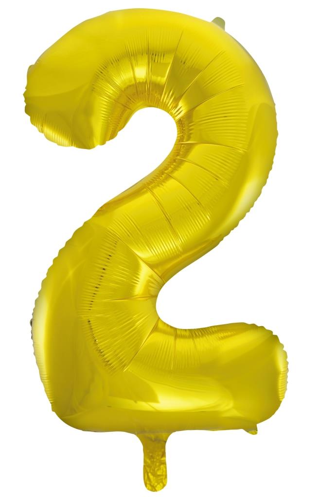 Buy Gold Foil Balloon Number #2 (34inch) at NIS Packaging & Party Supply Brisbane, Logan, Gold Coast, Sydney, Melbourne, Australia