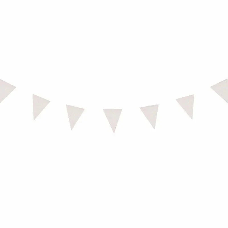IRIDESCENT GLITTER Bunting 4ms long 1pc NIS Traders