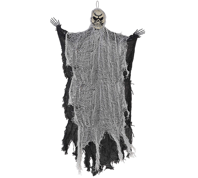 Medium Black Reaper Hanging Decoration Fabric & Plastic NIS Traders