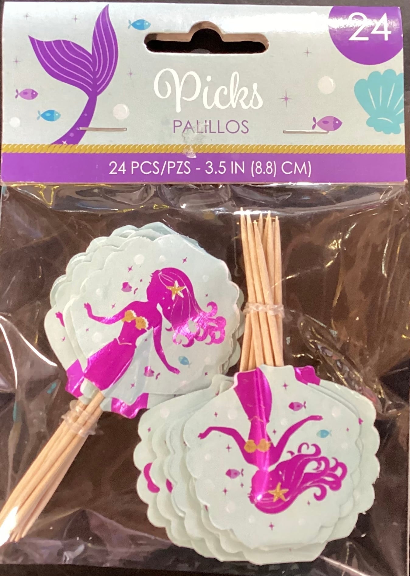 Mermaid picks 24pcs NIS Traders