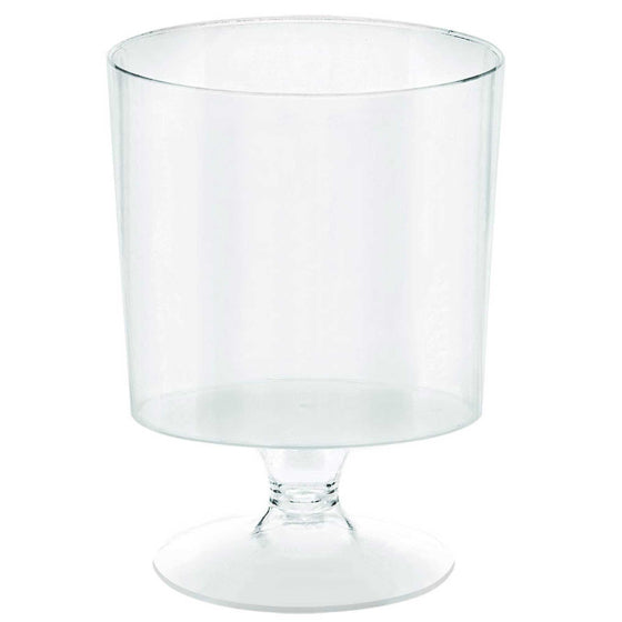 Mini Catering Tiny Pedestal Cups Clear Plastic 2OZ/ 59ML 40PK NIS Traders
