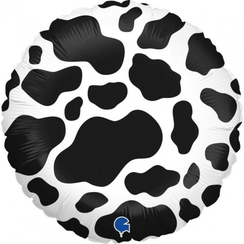 Buy Moo Moo Printed Round Foil balloon 45cm at NIS Packaging & Party Supply Brisbane, Logan, Gold Coast, Sydney, Melbourne, Australia
