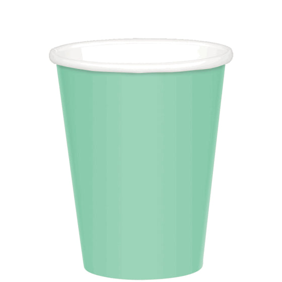 Paper Cups 266ML 20 PACK - COOL MINT NIS Traders